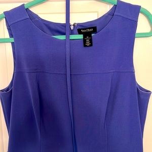 White House Black Market Gorgeous periwinkle/lavender A-line dress  fully lined